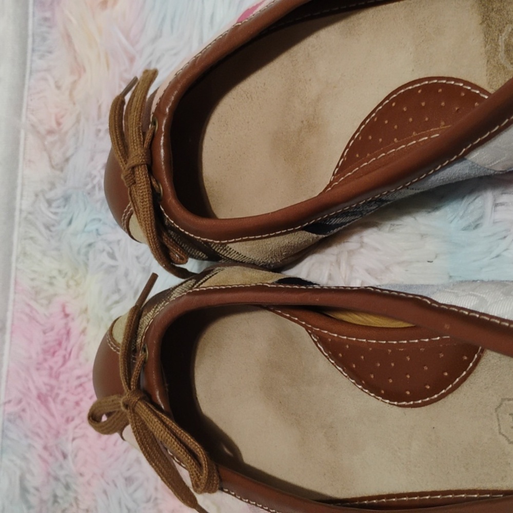 SALE! NWOT Coach Patchwork Jenilee Flats Sz.8.5 No Tags Or Box (X-100 CRATE) - Picture 13 of 16
